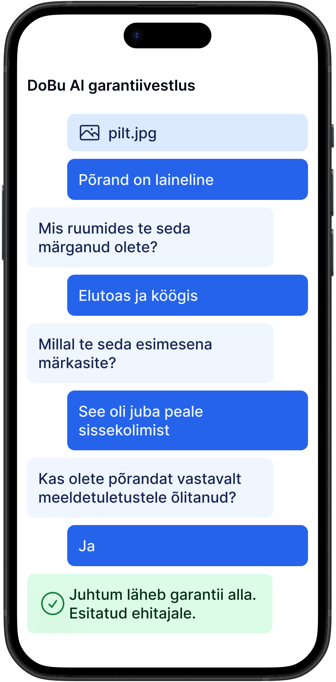 DoBu Garantiivestlus Telefon